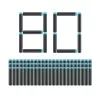 XSHOT Excel Ricarica freccette (80 freccette) ZURU