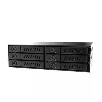 Chieftec CMR-625 Maschera per vano unità disco nero