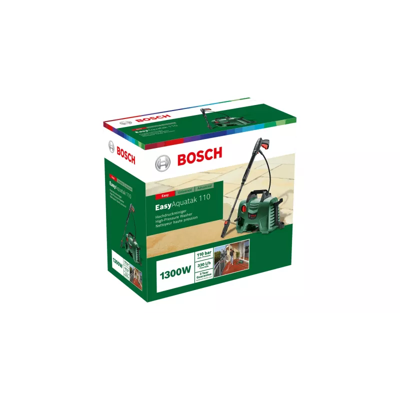 Bosch EasyAquatak 110 idropulitrice compatta elettrica verde