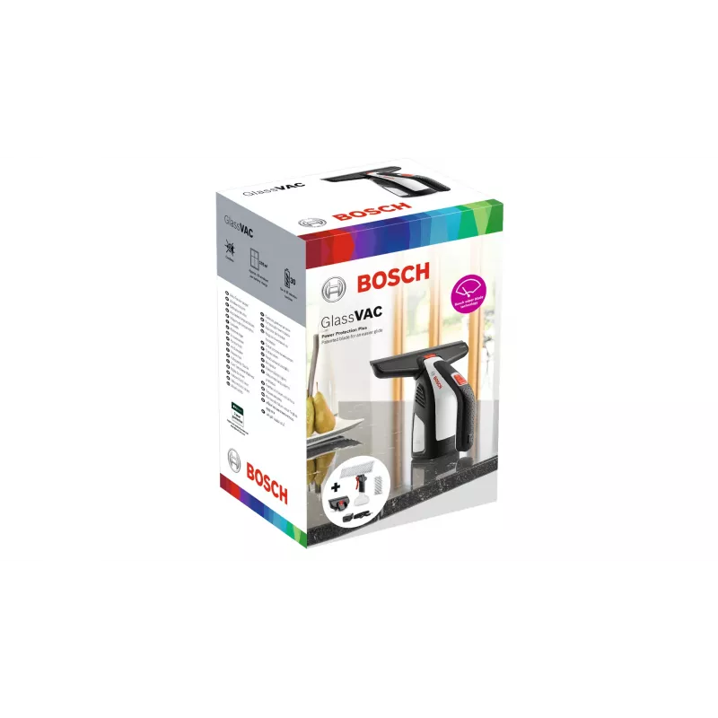 Bosch GlassVAC 06008B7000 aspiratore per vetri, set, fino a 105 m²