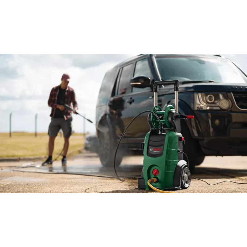 Bosch AdvancedAquatak 150 06008A7700 idropulitrice, 150 bar, 480 l/h, 2200 W, verde/nero