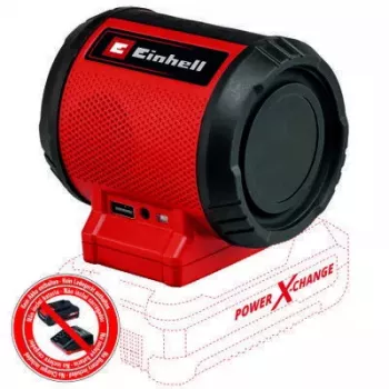 Altoparlante portatile Einhell TC-SR 18 Li BT - Solo nero, rosso