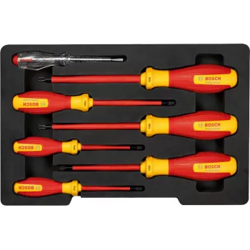 Set di cacciaviti Bosch 7 pezzi VDE con cercafase 1600A02NF8