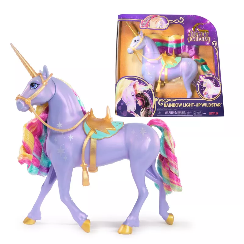 Spin Master Unicorn Academy - Magia di luce Wildstar, figura giocattolo
