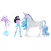 Unicorn Academy, Layla e Glacier con 2 accessori e strumento per capelli, bambole e giocattoli unicorno per bambine da 4 anni