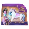Unicorn Academy, Layla e Glacier con 2 accessori e strumento per capelli, bambole e giocattoli unicorno per bambine da 4 anni