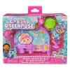 Playset camera deluxe Spin Master Gabby's Dollhouse – Wellness Room con figura giocattolo suricato