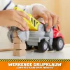 Rubble & Crew, camion giocattolo gru con pinza Charger con parti mobili e una action figure da collezione, giocattolo per bambini da 3 anni