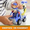 Rubble & Crew, camion giocattolo betoniera di Mix con action figure e parti mobili, giocattolo per bambini da 3 anni