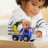 Rubble & Crew, camion giocattolo betoniera di Mix con action figure e parti mobili, giocattolo per bambini da 3 anni