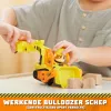 Bulldozer giocattolo Spinmaster bulldozer di Rubble – costruzione in plastica, per bambini da 3 anni, nero/arancione/giallo