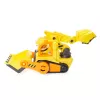 Bulldozer giocattolo Spinmaster bulldozer di Rubble – costruzione in plastica, per bambini da 3 anni, nero/arancione/giallo
