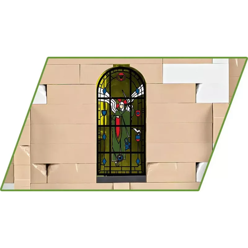 Mattoncini Cobi chiesa Sainte-Mère-Église 2280 pezzi 10 anni