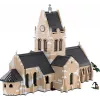 Mattoncini Cobi chiesa Sainte-Mère-Église 2280 pezzi 10 anni