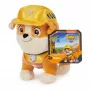 Rubble & Crew, peluche premium, peluche Charger da 18 cm in uniforme da operaio, giocattolo per bambini e bambine dai 3 anni