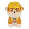 Rubble & Crew, peluche premium, peluche Charger da 18 cm in uniforme da operaio, giocattolo per bambini e bambine dai 3 anni