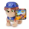 Rubble & Crew, peluche premium, peluche Charger da 18 cm in uniforme da operaio, giocattolo per bambini e bambine dai 3 anni