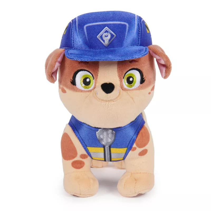 Rubble & Crew, peluche premium, peluche Charger da 18 cm in uniforme da operaio, giocattolo per bambini e bambine dai 3 anni