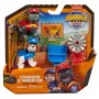 Rubble & Crew, action figure Charger & Wheeler, con Kinetic Build-It Sand e 2 attrezzi da costruzione, giocattolo PAW Patrol per bambini e bambine dai 3 anni