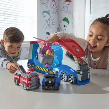 Set veicoli Spinmaster PAW Patrol Launche & Rescue Patroller, plastica, multicolore, per bambini da 3 anni