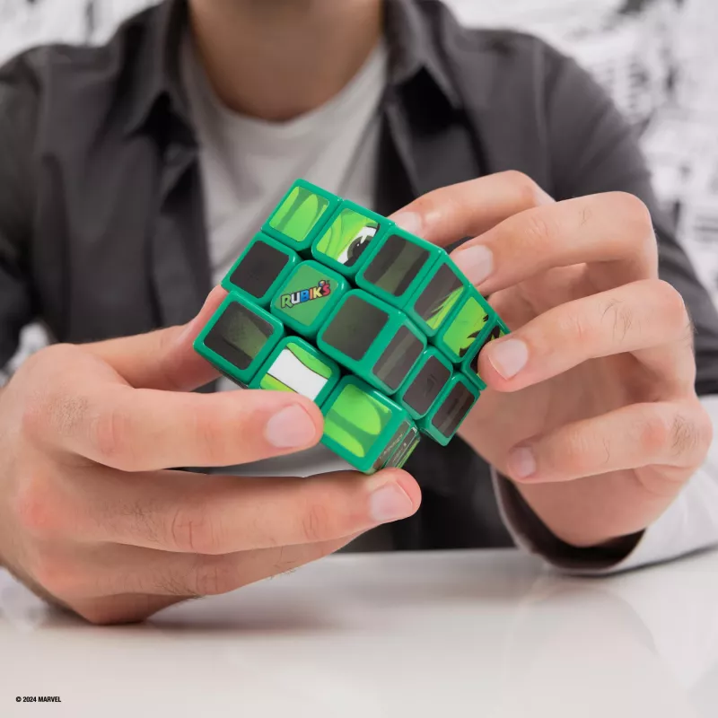Spin Master Rubik's - Cubers 3x3 Hulk, gioco di abilità