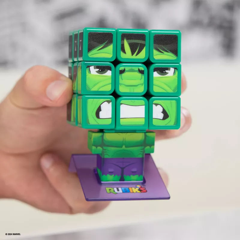 Spin Master Rubik's - Cubers 3x3 Hulk, gioco di abilità