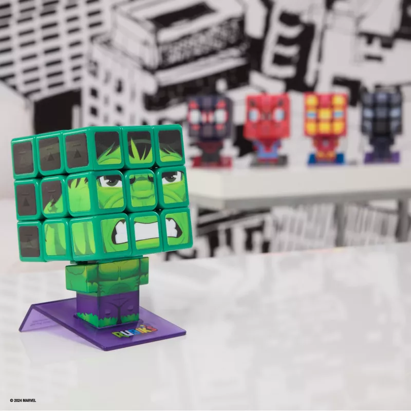 Spin Master Rubik's - Cubers 3x3 Hulk, gioco di abilità