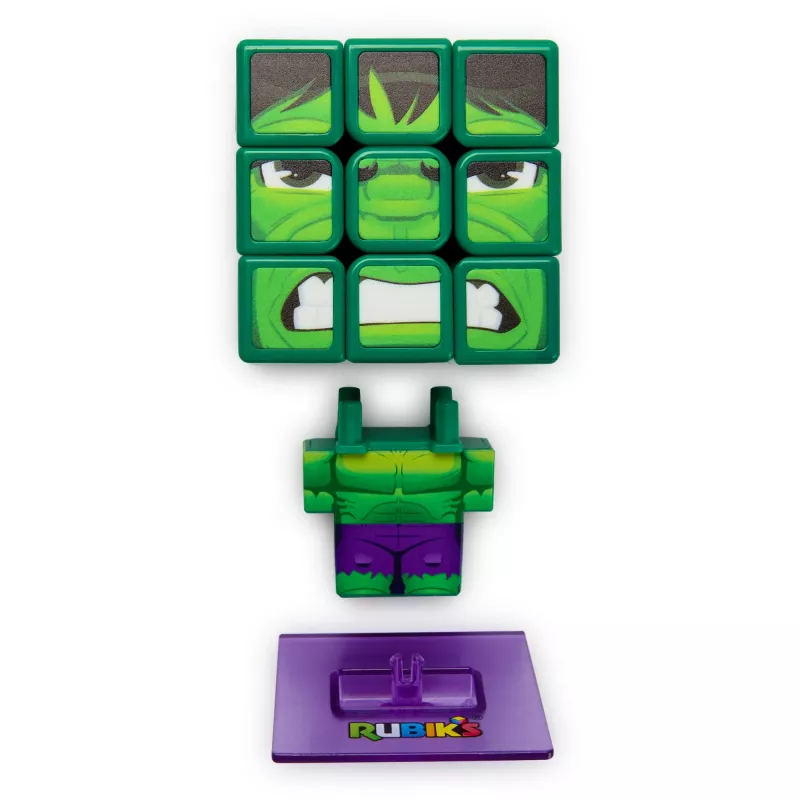Spin Master Rubik's - Cubers 3x3 Hulk, gioco di abilità