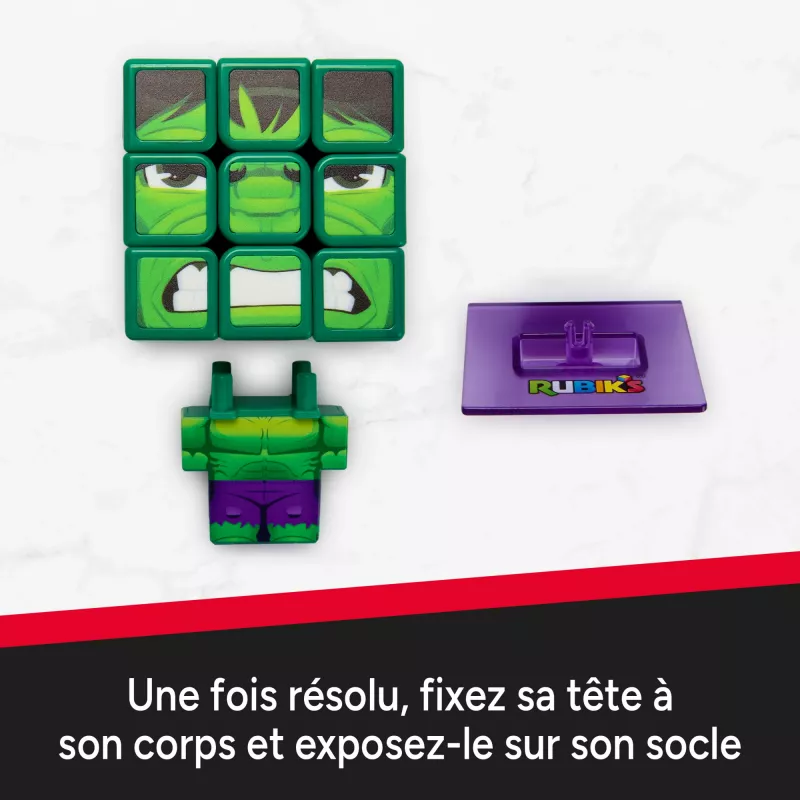 Spin Master Rubik's - Cubers 3x3 Hulk, gioco di abilità