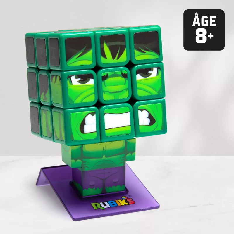 Spin Master Rubik's - Cubers 3x3 Hulk, gioco di abilità