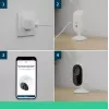 Telecamera di sicurezza IP Arlo Essential 2K Indoor Security Camera confezione da 2 wireless per interni