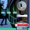 Telecamera di sicurezza IP Arlo Essential 2K Indoor Security Camera confezione da 2 wireless per interni