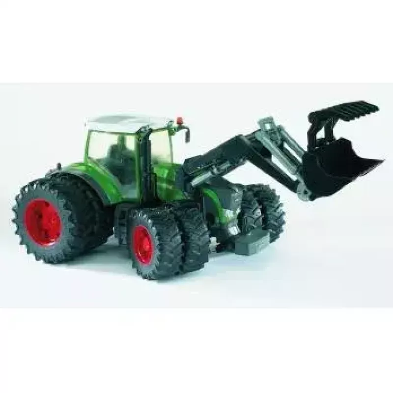 Trattore giocattolo BRUDER Fendt 936 Vario con caricatore frontale, ABS, età consigliata 3+