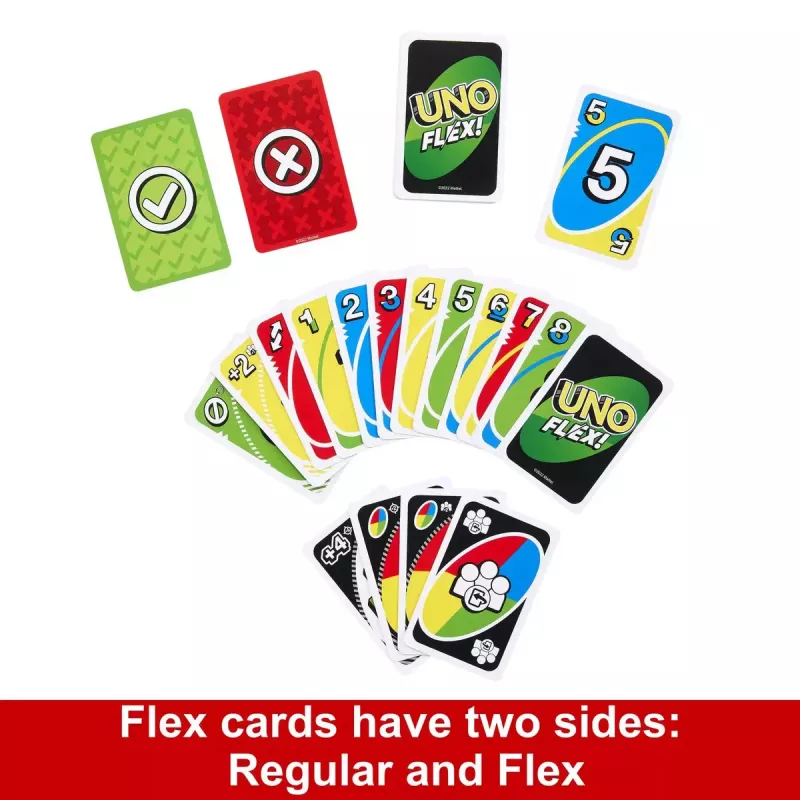 Gioco di carte MATTEL Games UNO Flex — gioco di carte, età 7+