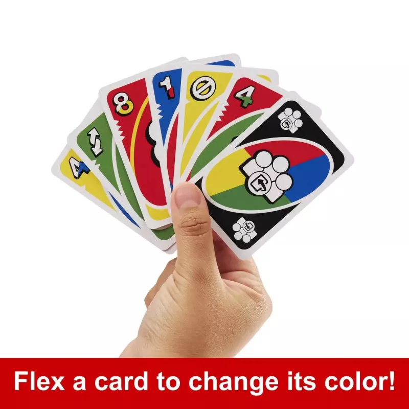 Gioco di carte MATTEL Games UNO Flex — gioco di carte, età 7+