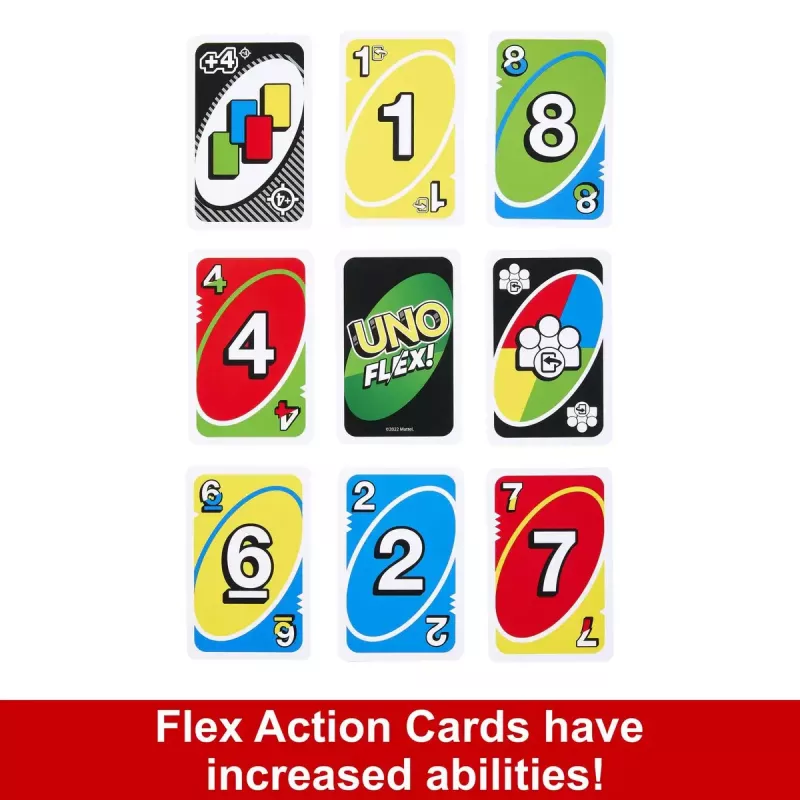 Gioco di carte MATTEL Games UNO Flex — gioco di carte, età 7+