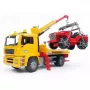 Carro attrezzi BRUDER MAN TGA con fuoristrada