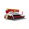 Accessorio giocattolo BRUDER Pöttinger Vitasem 302ADD componente modellino, plastica, rosso/bianco/giallo