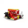 Accessorio giocattolo BRUDER Pöttinger Vitasem 302ADD componente modellino, plastica, rosso/bianco/giallo
