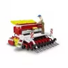 Accessorio giocattolo BRUDER Pöttinger Vitasem 302ADD componente modellino, plastica, rosso/bianco/giallo
