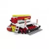 Accessorio giocattolo BRUDER Pöttinger Vitasem 302ADD componente modellino, plastica, rosso/bianco/giallo