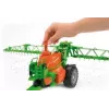 Accessorio per modellino BRUDER Amazone UX 5200 in scala — componente in plastica verde e arancione
