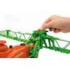 Accessorio per modellino BRUDER Amazone UX 5200 in scala — componente in plastica verde e arancione