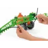 Accessorio per modellino BRUDER Amazone UX 5200 in scala — componente in plastica verde e arancione