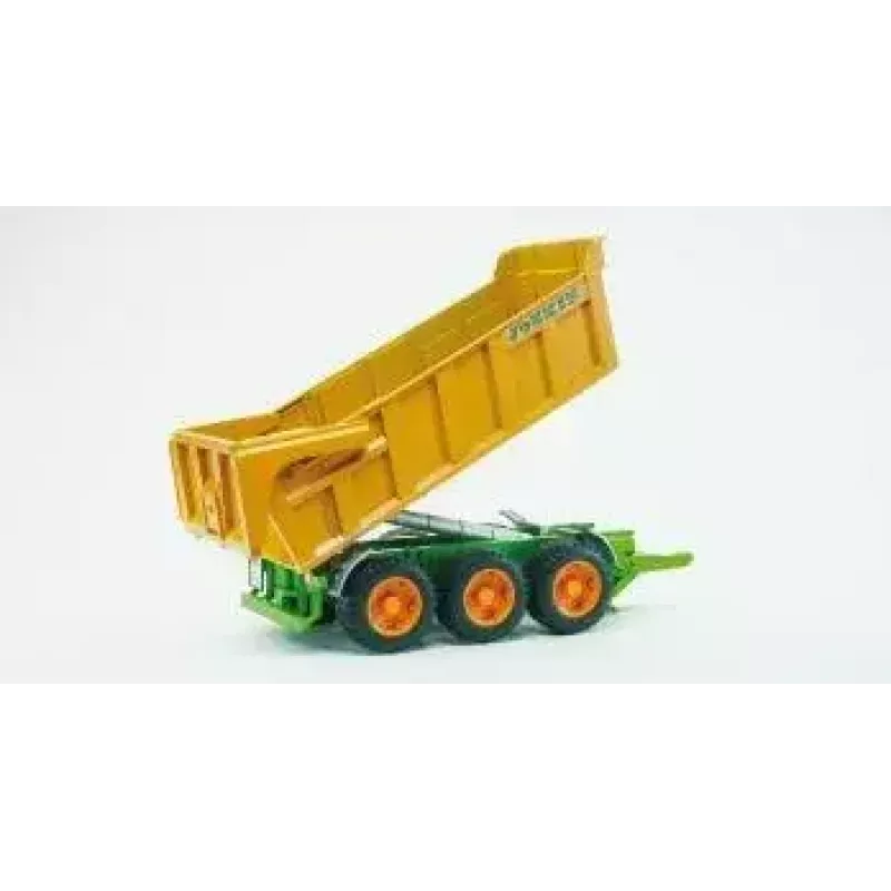 Bruder Joskin rimorchio ribaltabile, 1:16, verde/giallo