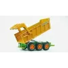 Bruder Joskin rimorchio ribaltabile, 1:16, verde/giallo