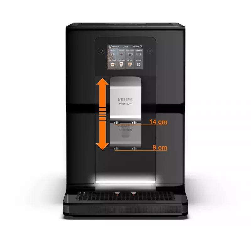 Krups Intuition Preference EA8738 macchina da caffè automatica, 3 l, nera