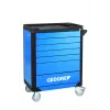 Gedore Workster Highline WHL-L7-TS-147 carrello portautensili, 147 utensili, blu/nero