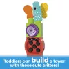 Set da costruzione MEGA BLOKS Move 'n Groove Caterpillar di MATTEL — 30 pezzi, plastica, multicolore, da 1 anno