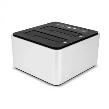 Drive Dock USB-C, docking station argento/nero